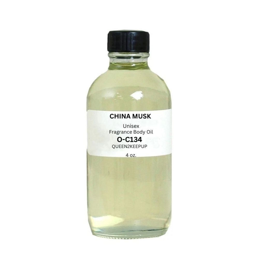 China Musk (Unisex) Body Oil 4 oz Fragrance All Natural Pure Uncut Scent
